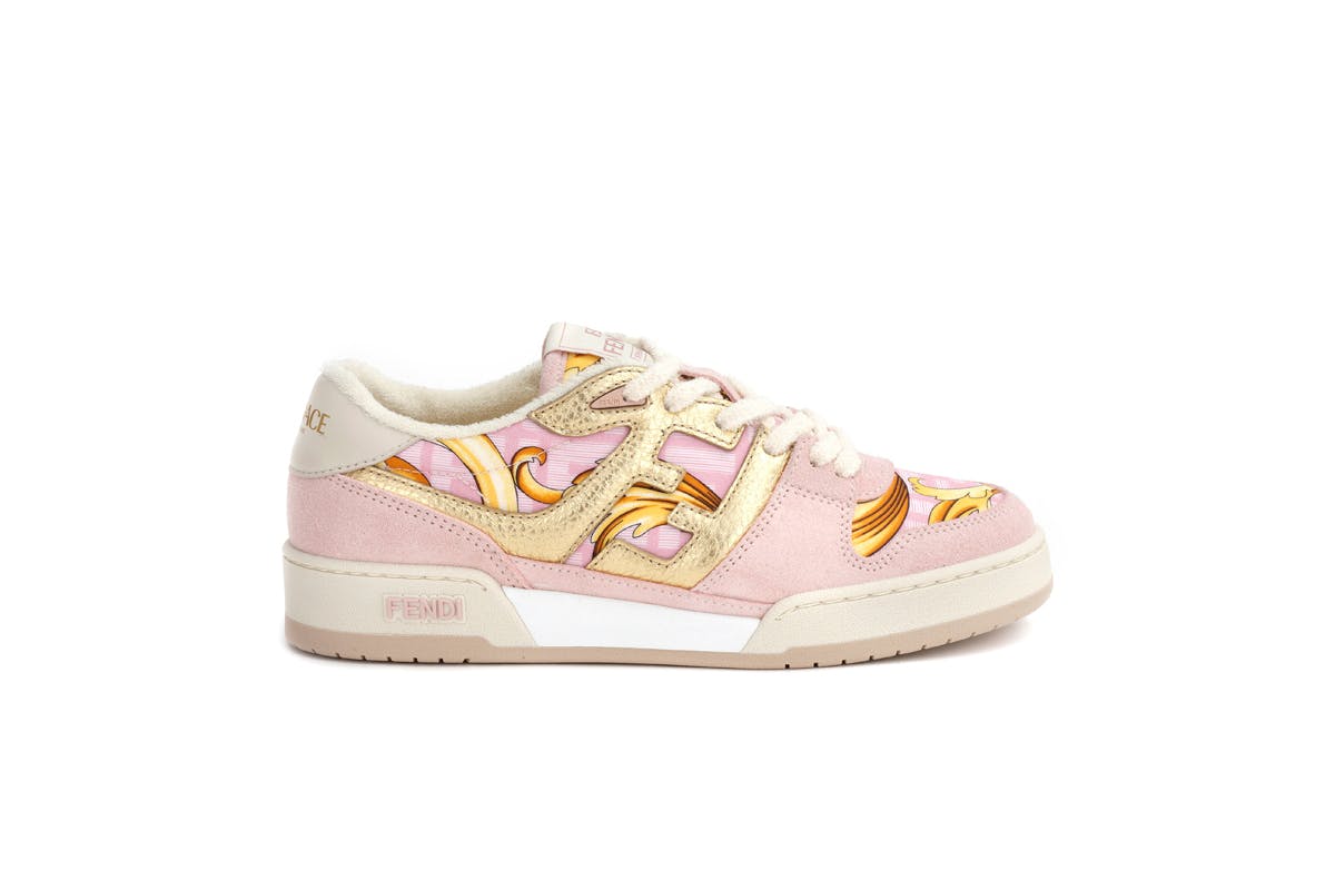 pink versace shoes